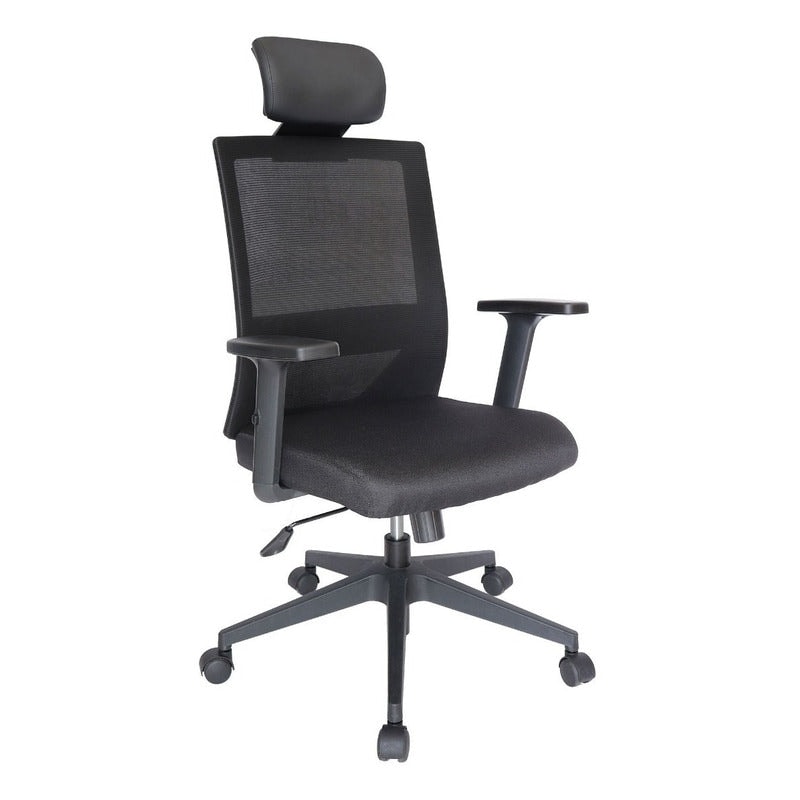 Silla de Oficina Offiho BOSSE 65 color Negro $5,570