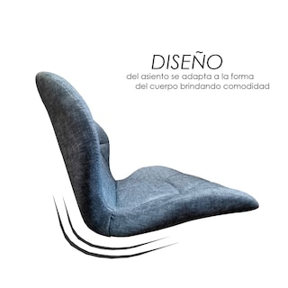 Foto 4 | Silla de Escritorio Iliosinnova STG Azul