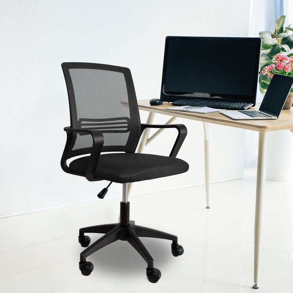 Foto 5 pulgar | Silla Giratoria de Escritorio Big Room KT-251 Negro para Oficina