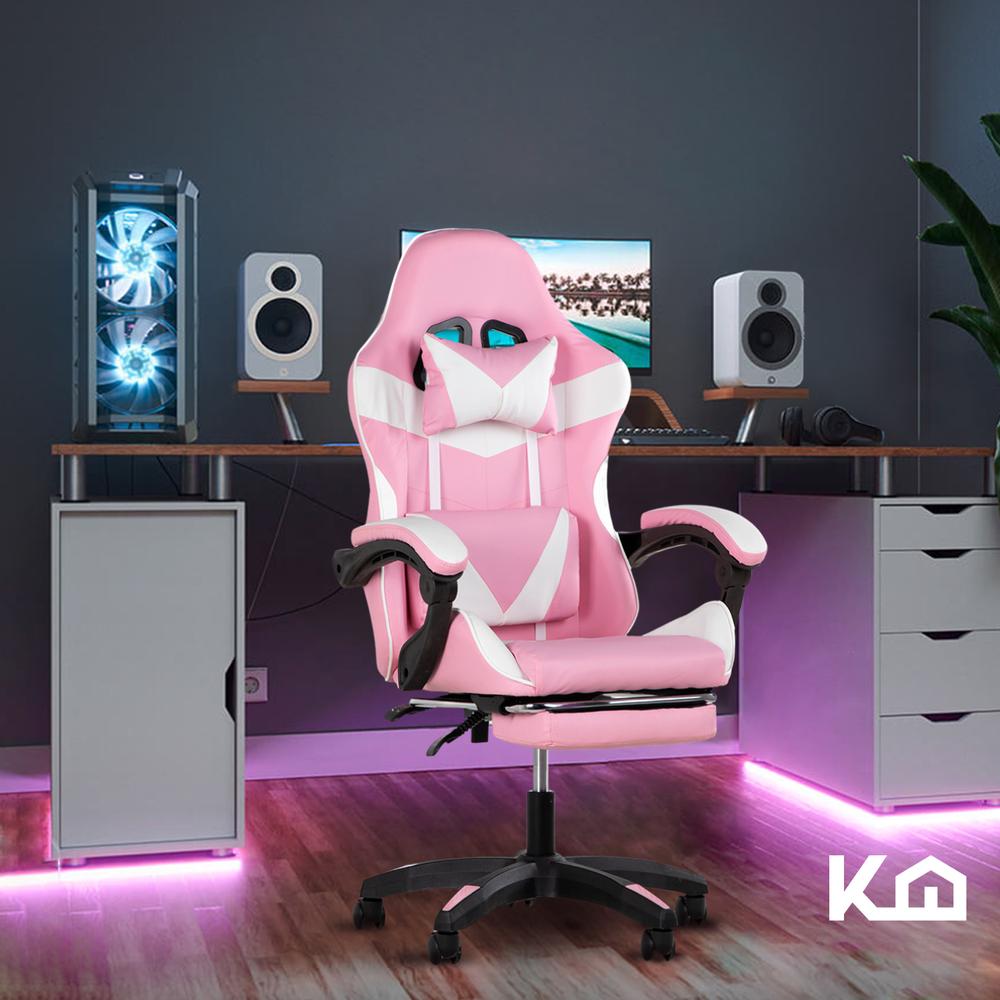 Foto 8 | Silla Gamer KingsHouse Rosa