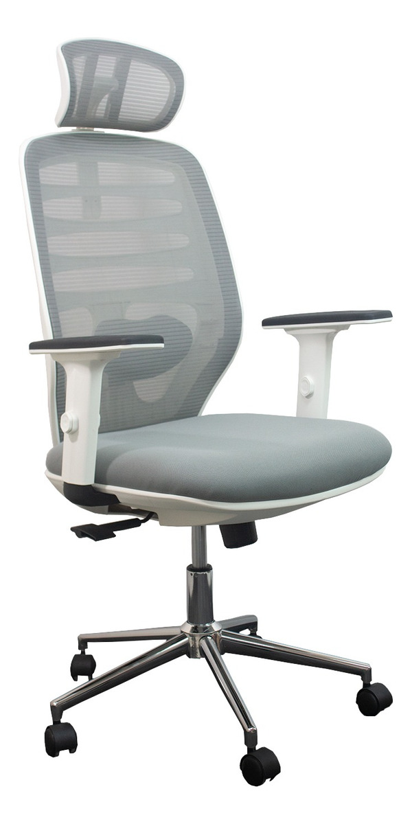 Silla Ejecutiva con Respaldo Jauz Improvement JOSI0021 Gris Giro 360°