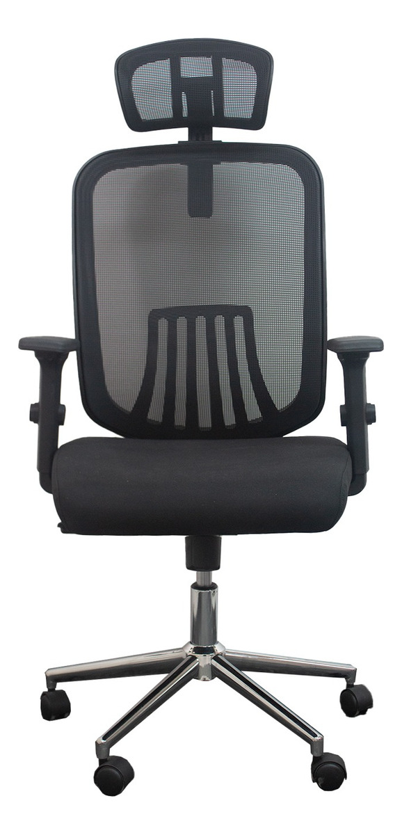 Silla de Escritorio Ergonómica con Reclinación Tipo Alfa Jauz Improvement  J0025 Negra