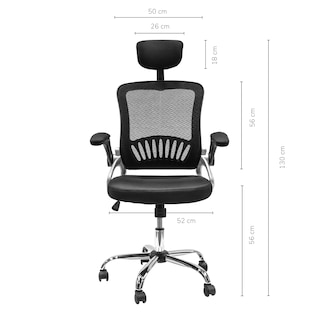 Foto 4 | Silla de Oficina Top Living Megaplus Negra