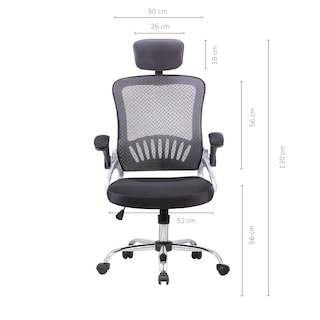 Foto 3 | Silla de Oficina Top Living Megaplus-G Gris
