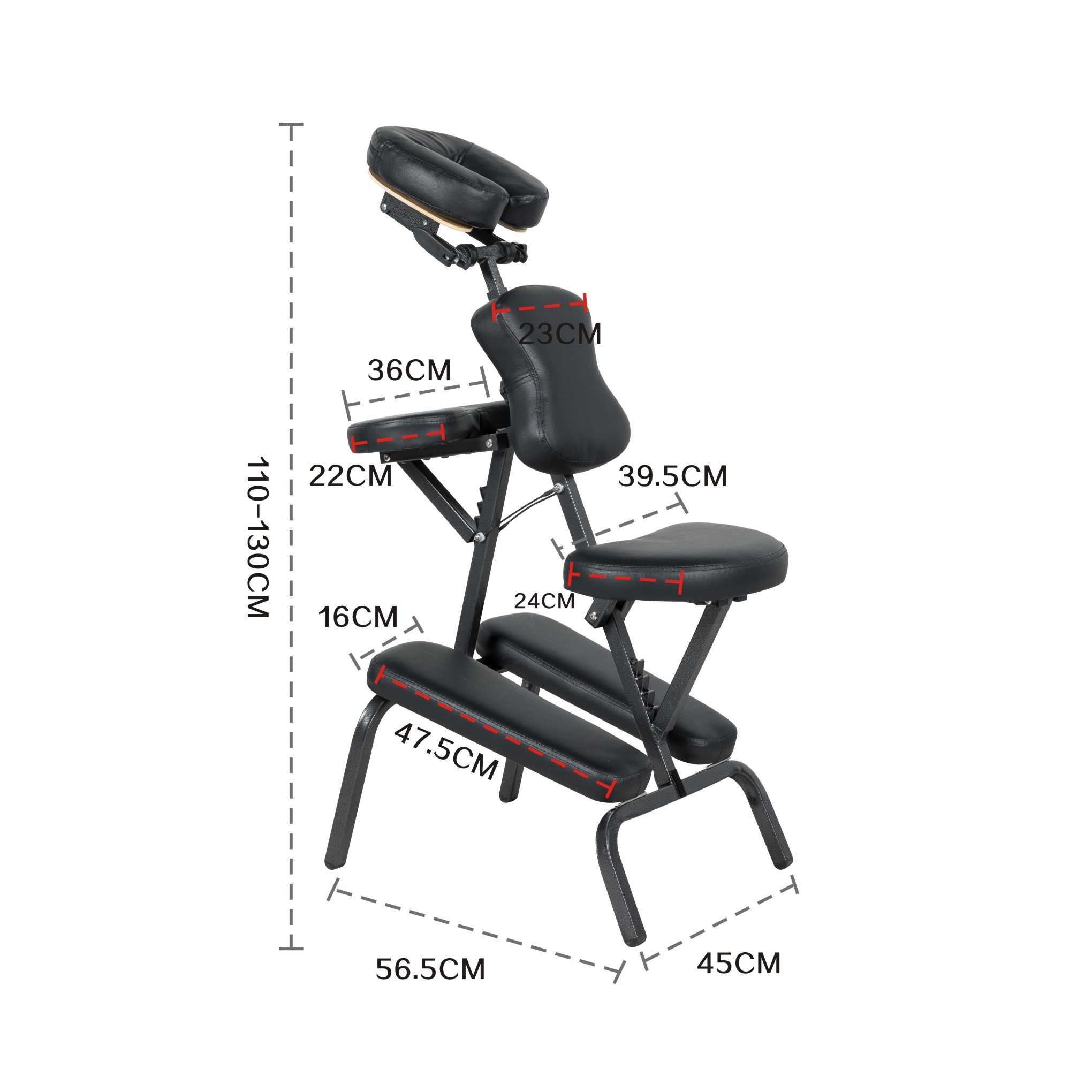 Foto 6 pulgar | Silla Masaje Tatoo Plegable Confort Premium Shiatsu Vinil