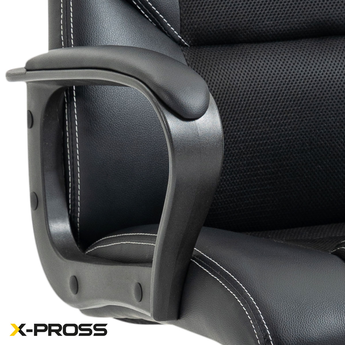 Foto 6 pulgar | Silla Ejecutiva X-pross Negra