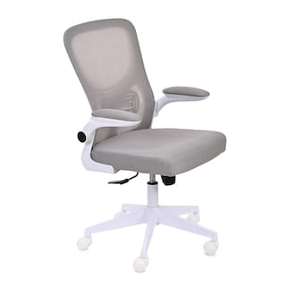 Foto 7 | Silla Ejecutiva para Escritorio EKE Life Home Gris Ergonómica Mesh