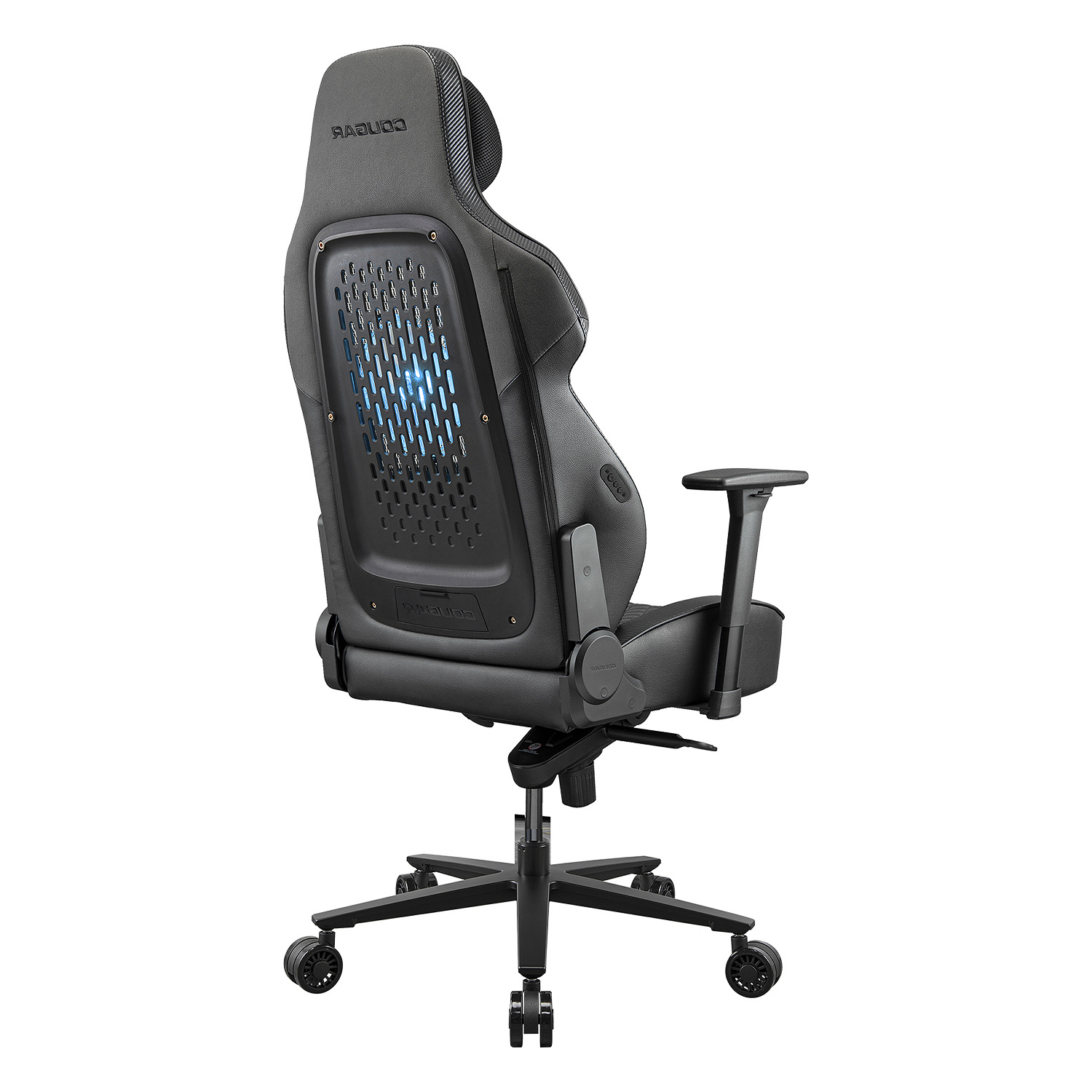 Foto 3 pulgar | Silla Gaming Cougar Nxsys Aero Negra