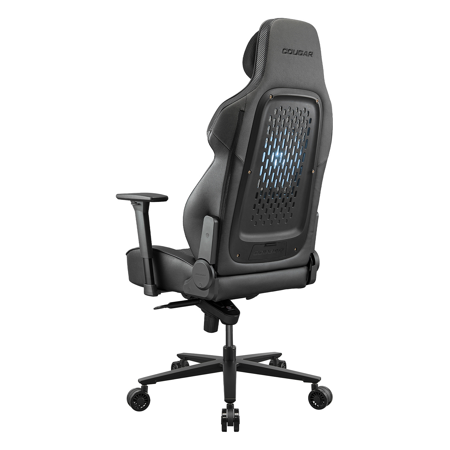 Foto 5 pulgar | Silla Gaming Cougar Nxsys Aero Negra