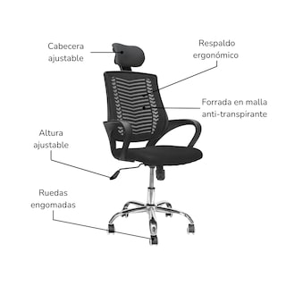 Foto 4 | Categoria: Hogar Y Jardín / Oficina / Mobiliario / Sillas Y Bancos / Sillas