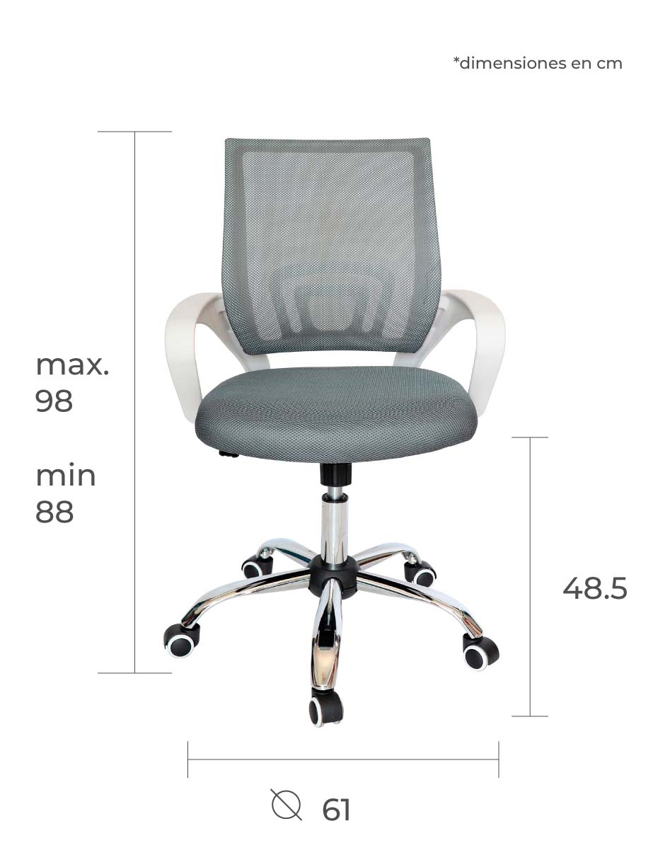 Foto 5 | Silla Ejecutiva De Escritorio Ergonómica