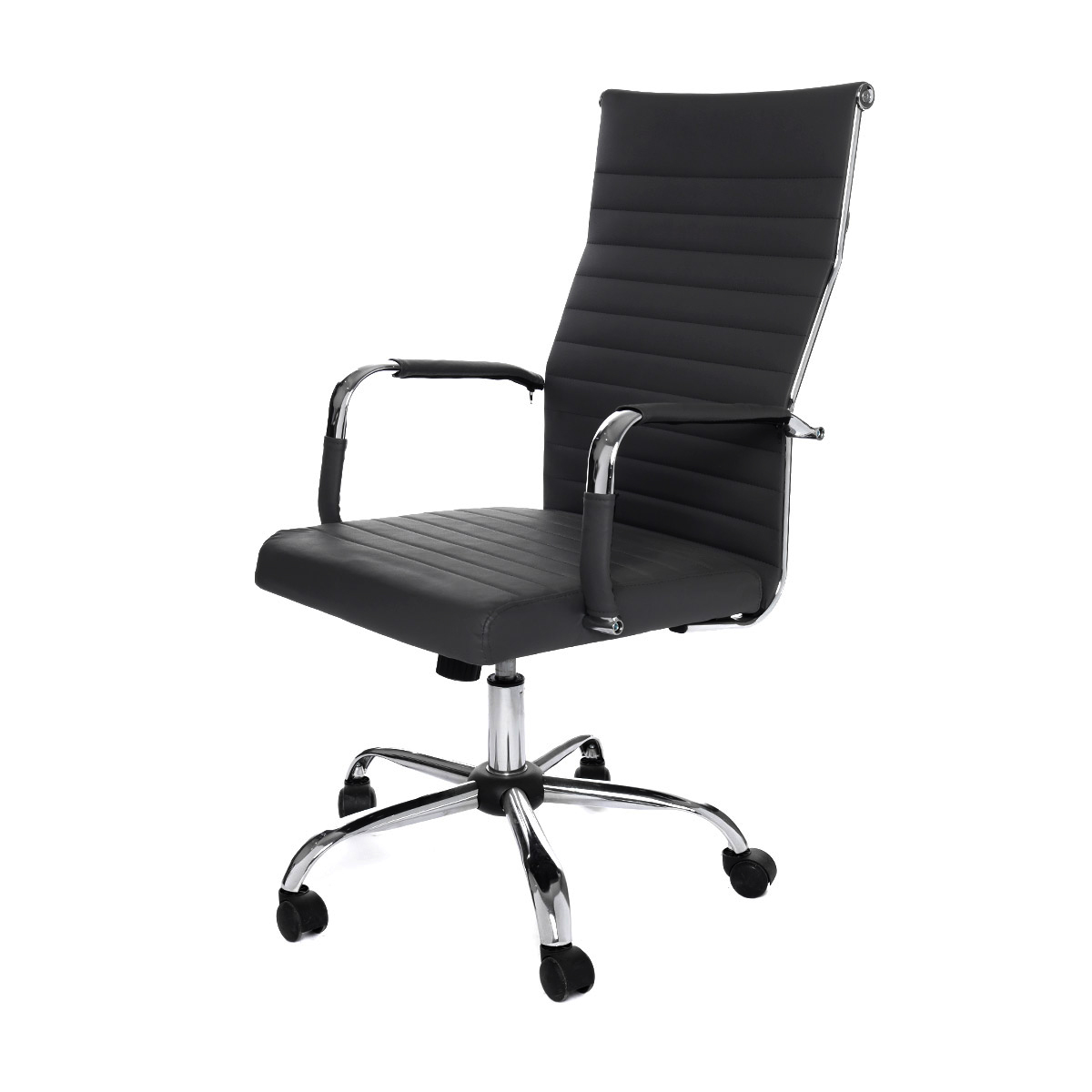 Foto 2 | Silla De Escritorio Eke Life Home Yx-9005 Ergonómica Negra Con Tapizado De Cuero Sintético , Mesh Y Tela