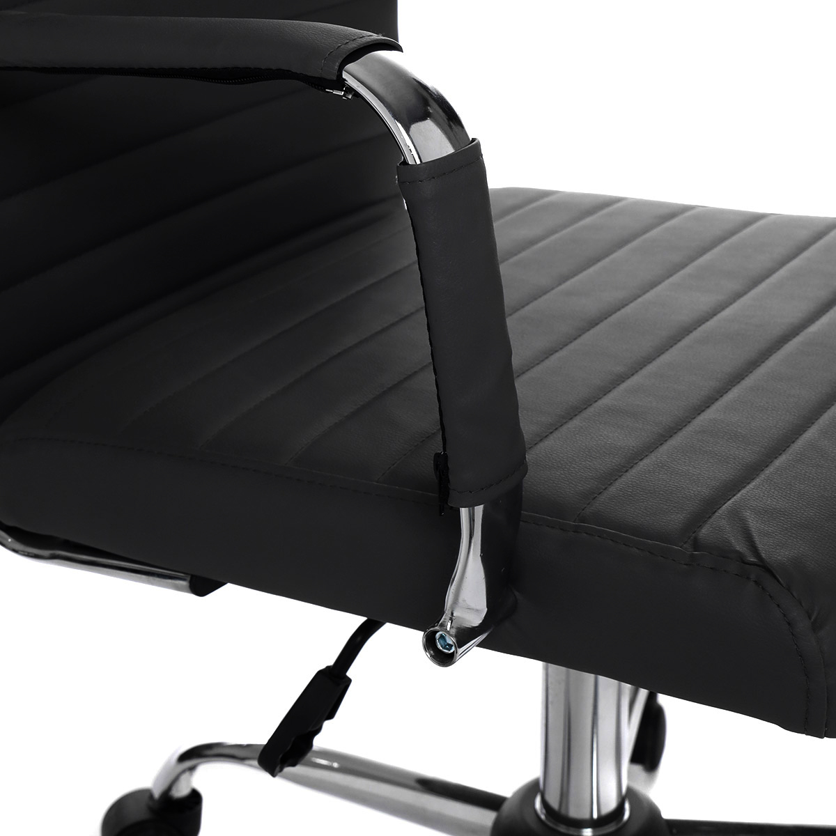 Foto 5 | Silla De Escritorio Eke Life Home Yx-9005 Ergonómica Negra Con Tapizado De Cuero Sintético , Mesh Y Tela