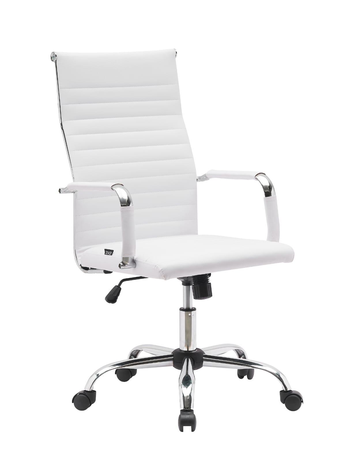 Foto 2 | Silla De Escritorio Eke Life Home Yx-9005 Ergonómica Blanca Con Tapizado De Cuero Sintético Y Mesh Y Tela