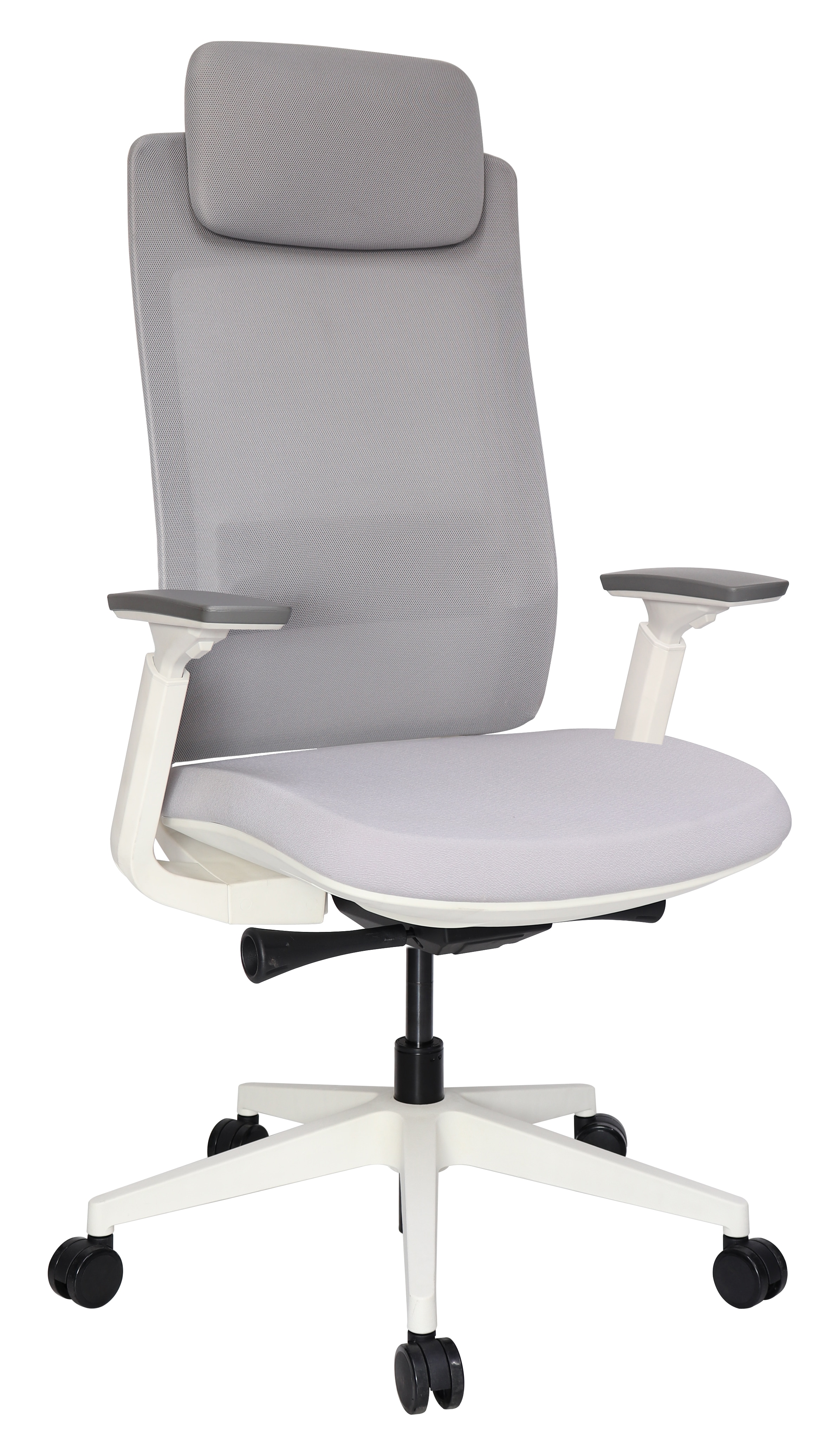 Silla Ejecutiva Ergonómica con Cabecera Blanca $10,856