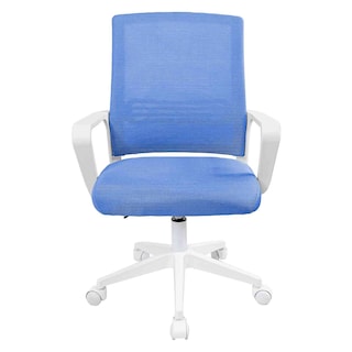 Foto 3 | Silla Oficina Ajustable Ejecutiva Ergonómica Escritorio Azul