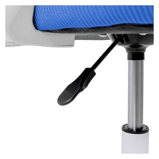 Foto 4 | Silla Oficina Ajustable Ejecutiva Ergonómica Escritorio Azul