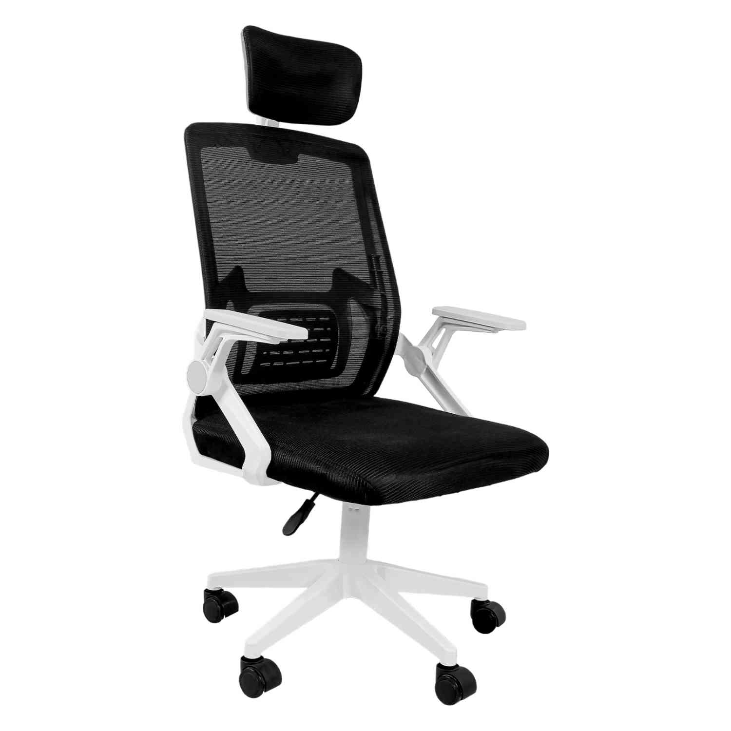 Foto 2 pulgar | Silla Oficina Ejecutiva Reclinable Ergonomica con Cabecera Negro