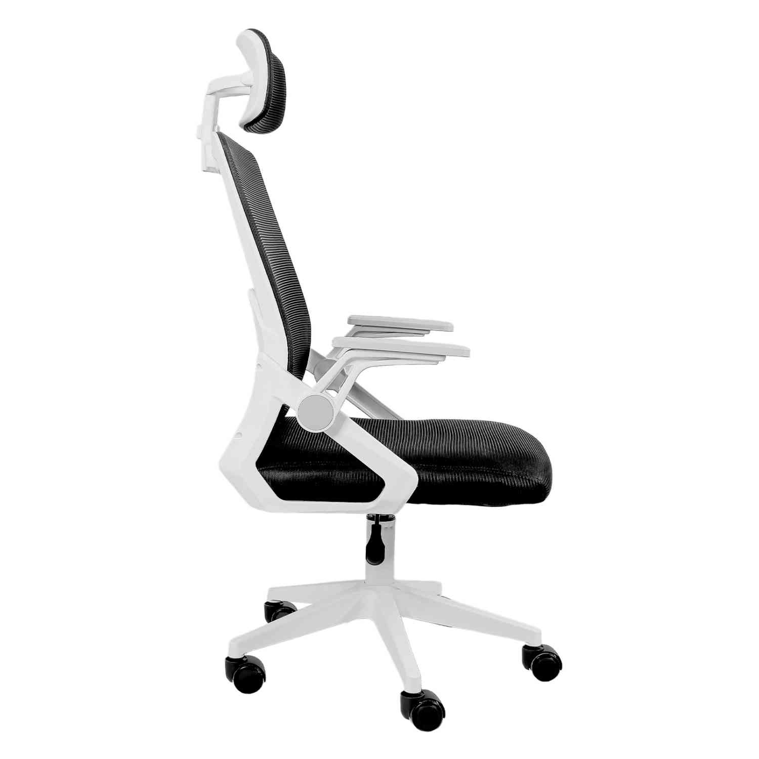 Foto 4 | Silla Oficina Ejecutiva Reclinable Ergonomica con Cabecera Negro