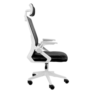 Foto 4 | Silla Oficina Ejecutiva Reclinable Ergonomica con Cabecera Negro