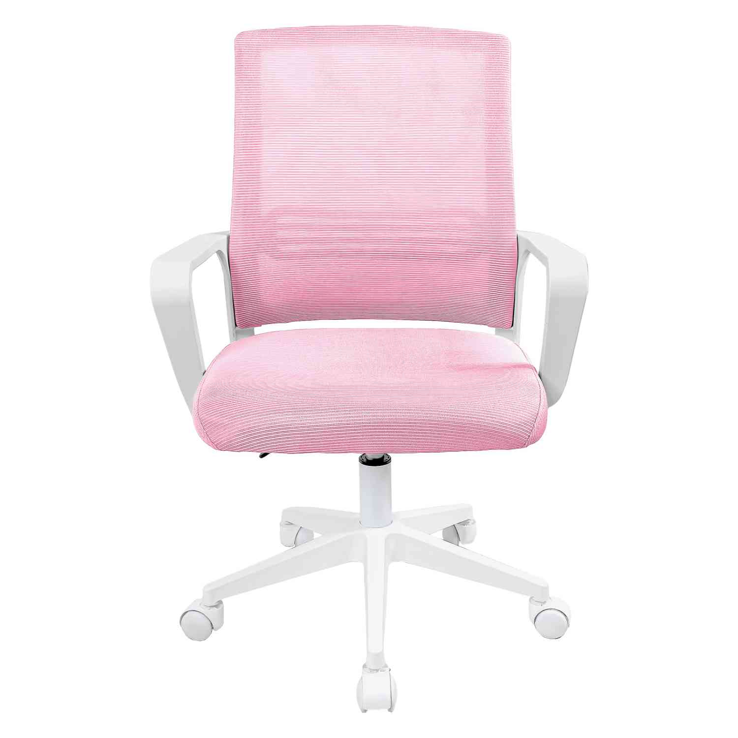 Foto 2 | Silla Oficina Ajustable Ejecutiva Ergonomica Escritorio Rosa