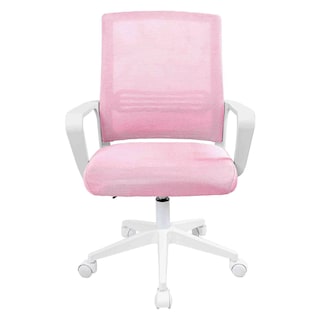 Foto 2 | Silla Oficina Ajustable Ejecutiva Ergonomica Escritorio Rosa