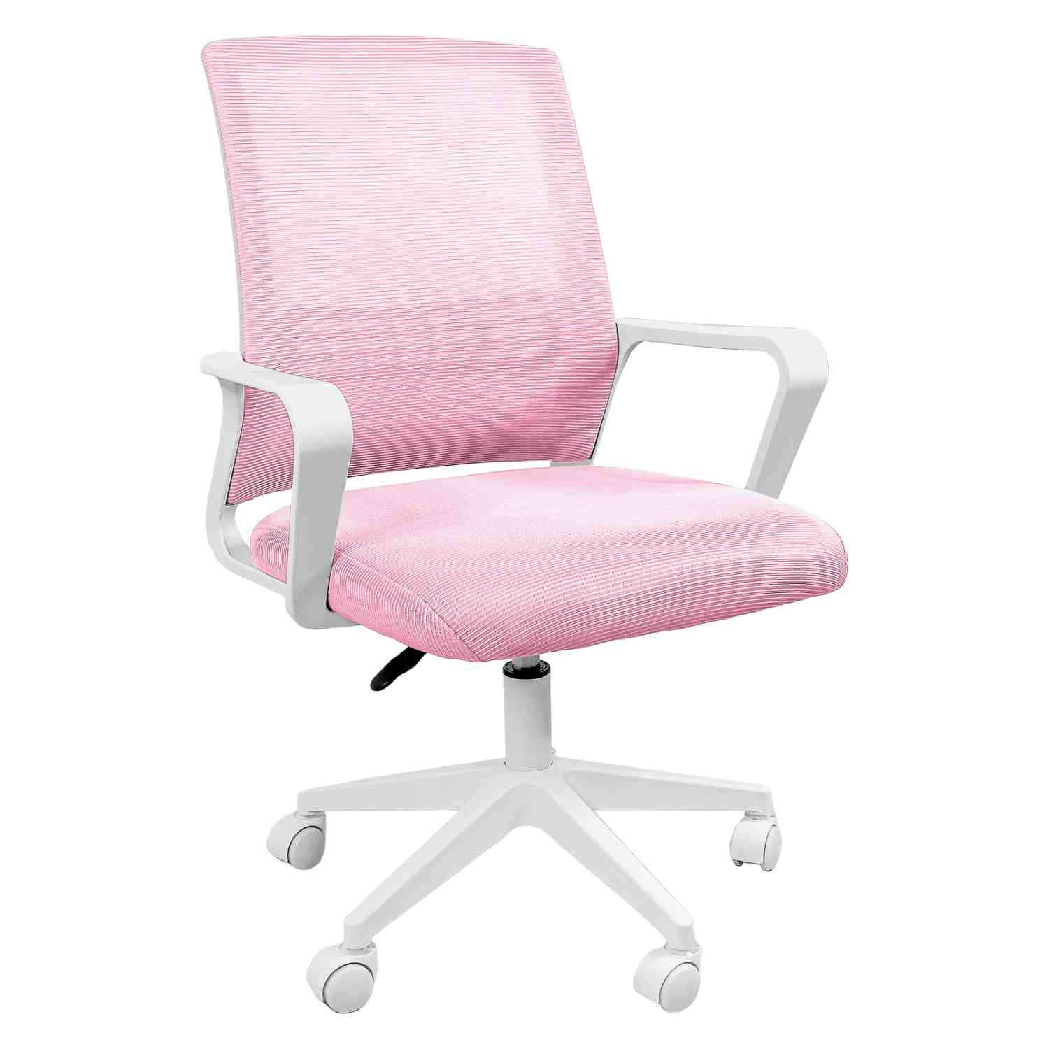 Foto 3 | Silla Oficina Ajustable Ejecutiva Ergonomica Escritorio Rosa