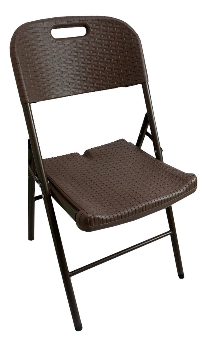 Silla Plegable de Ratan Jauz Café para Eventos y Reuniones $882