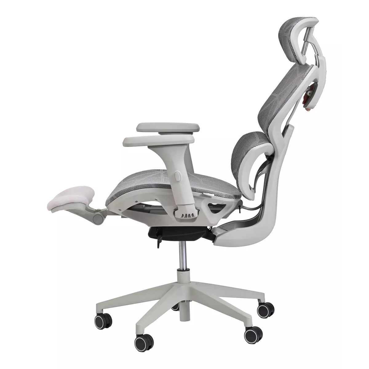 Foto 4 pulgar | Silla de Escritorio Ejecutiva EKE Life Home Ergonómica Mesh Premium Color Gris