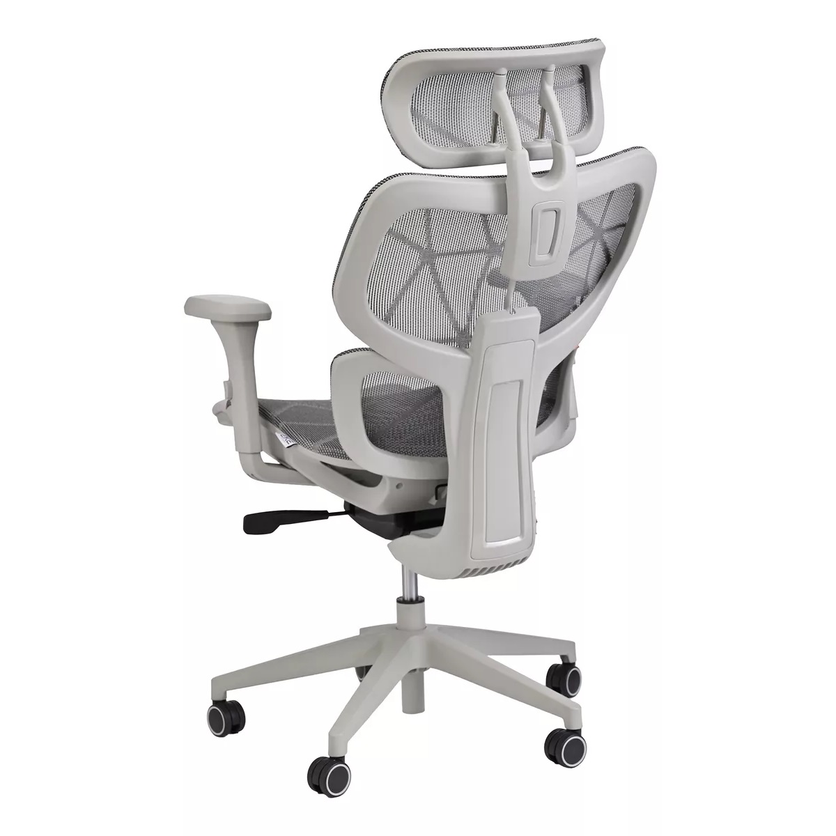 Foto 5 pulgar | Silla de Escritorio Ejecutiva EKE Life Home Ergonómica Mesh Premium Color Gris