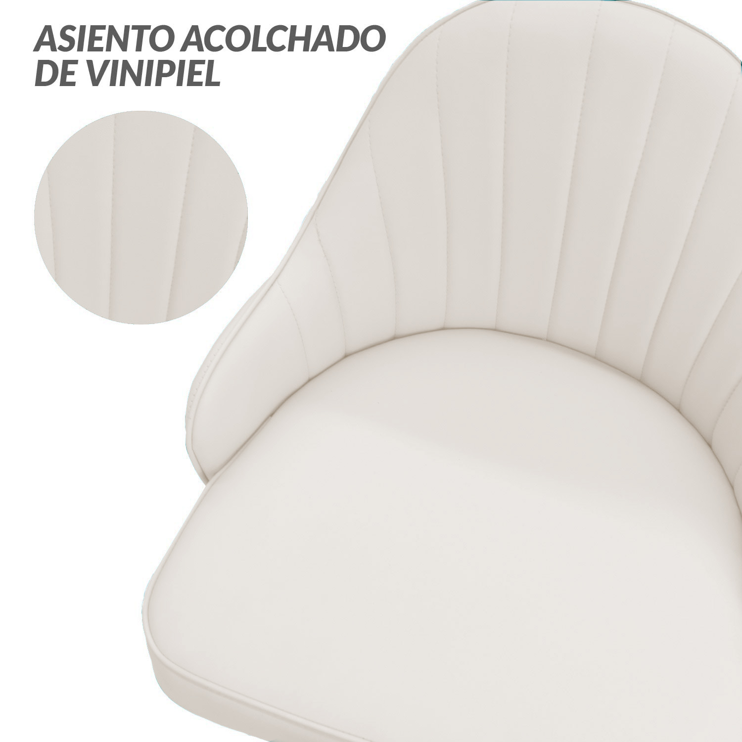 Foto 8 pulgar | Silla Para Oficina Ilios Innova Sotokio-bla Color Blanca Tokio