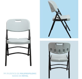 Foto 2 | Silla Plegable Jauz J0046 De Plástico 5 Piezas