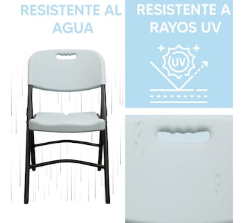 Foto 6 | Silla Plegable Jauz J0046 De Plástico 5 Piezas