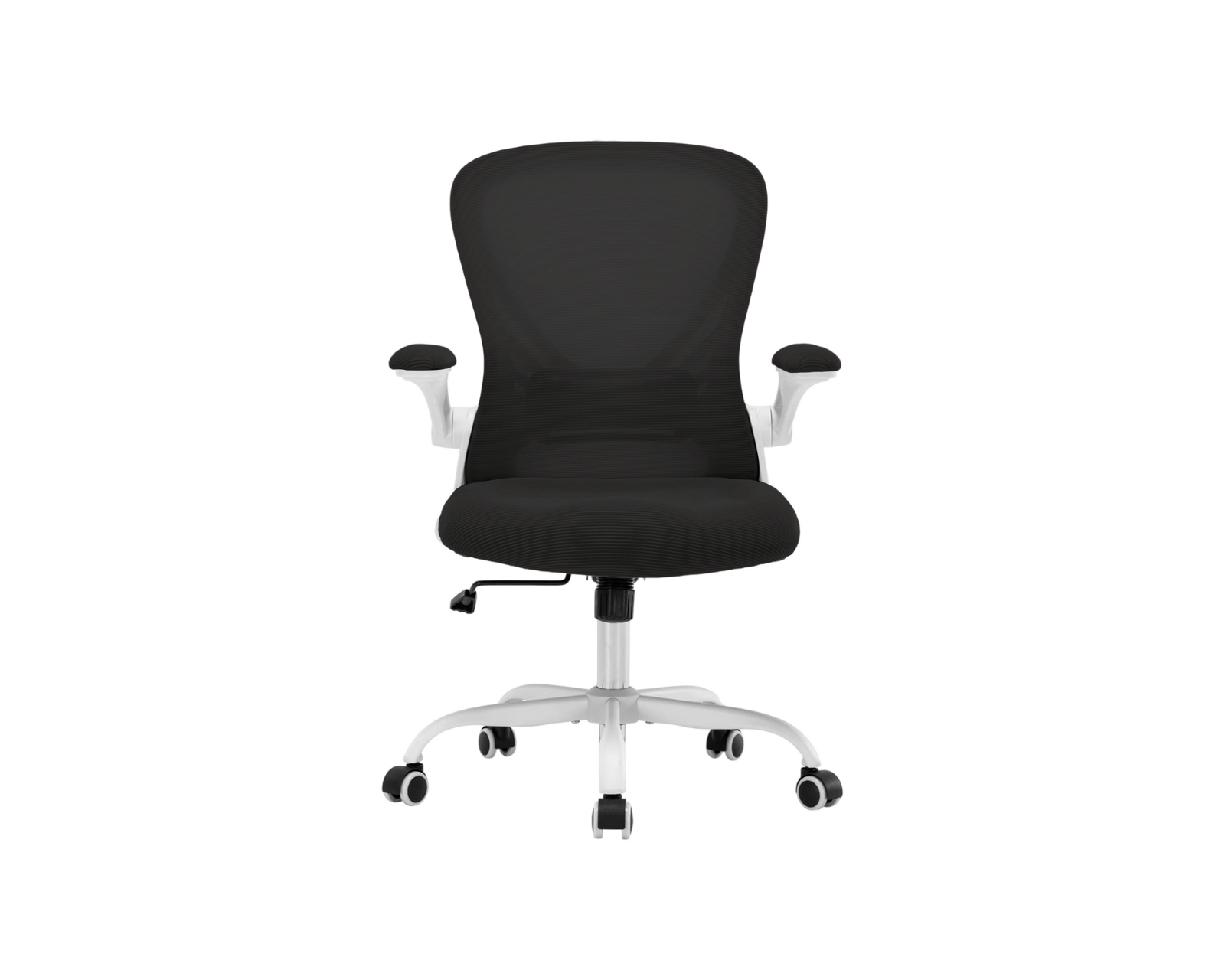 Silla De Oficina Ergonómica Con Altura Ajustable Blanco/negro Bluelander