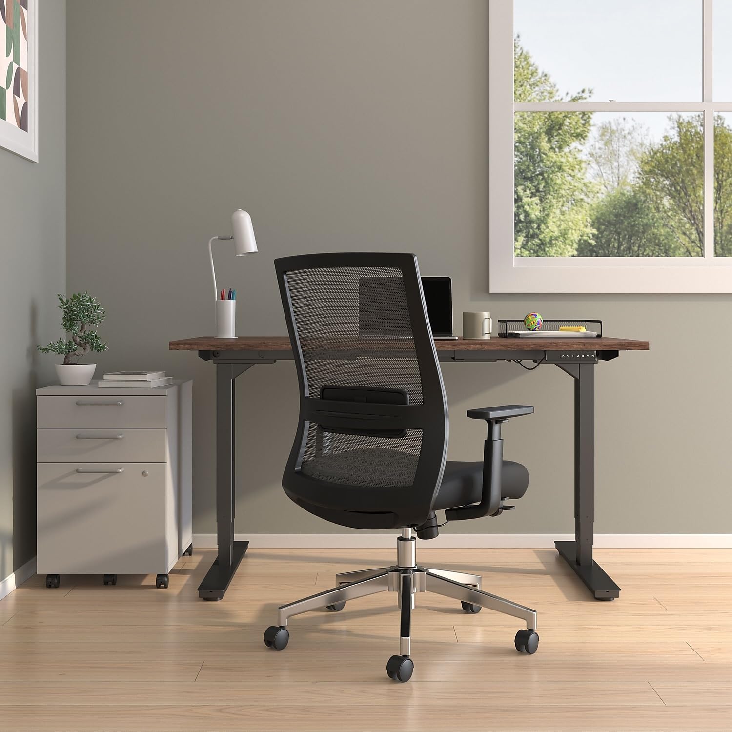 Foto 4 pulgar | Silla De Trabajo Staples Union & Scale 24328573 Marrett Mesh Black - Venta Internacional.