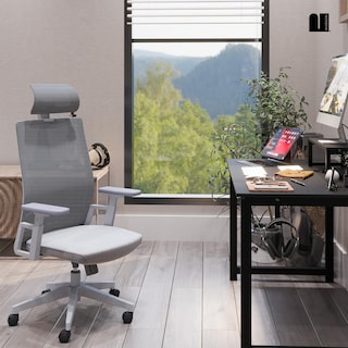 Foto 7 | Silla De Oficina Mubson. Silla Ejecutiva Azel Gris
