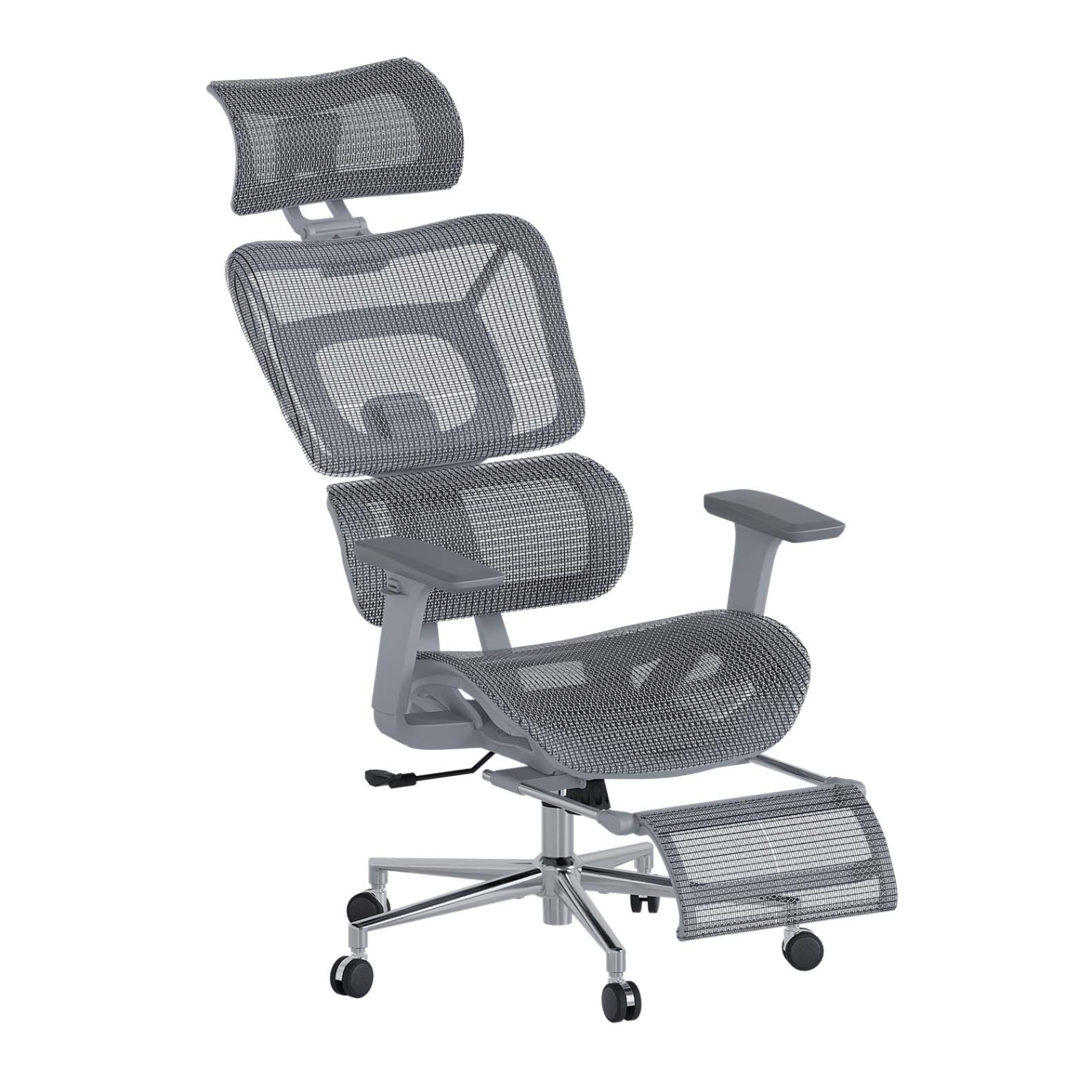 Silla De Oficina Premium Mubson. Silla Ejecutiva Astra Gris