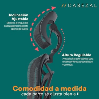 Foto 4 | Silla De Oficina Premium Mubson.silla Ejecutiva Astra Gris