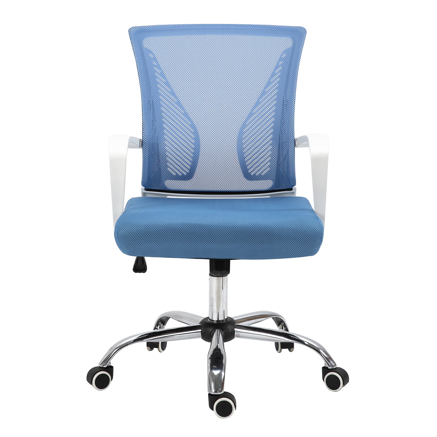 Foto 3 pulgar | Silla De Oficina Top Living Paris Ergonómica Semi Reclinable Azul