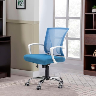 Foto 5 | Silla De Oficina Top Living Paris Ergonómica Semi Reclinable Azul