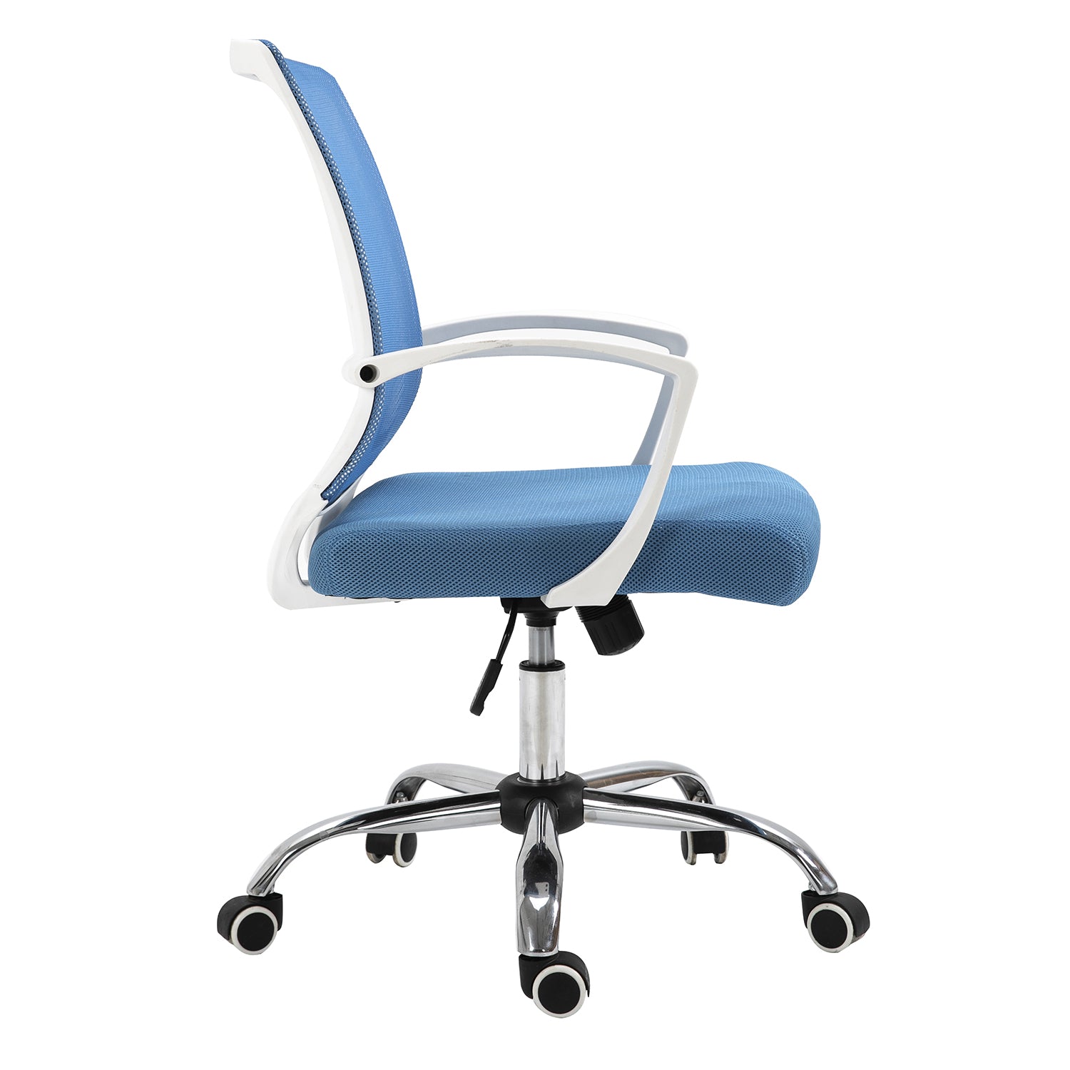 Foto 7 pulgar | Silla De Oficina Top Living Paris Ergonómica Semi Reclinable Azul