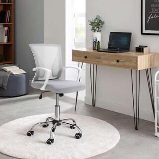 Foto 5 | Silla De Oficina Top Living Burdeos Semi Reclinable Gris
