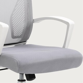 Foto 8 | Silla De Oficina Top Living Burdeos Semi Reclinable Gris