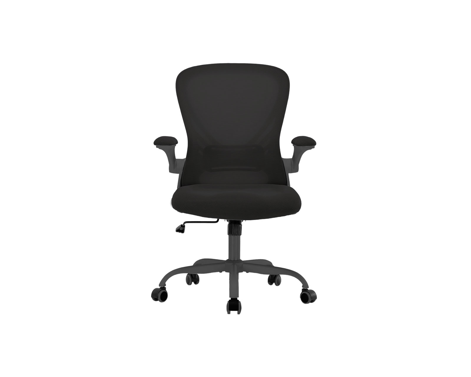 Silla De Oficina Ergonómica Con Altura Ajustable Negro Bluelander