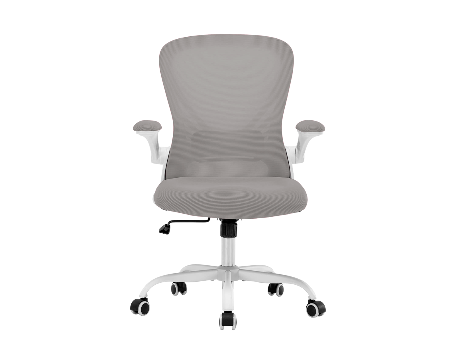 Silla De Oficina Ergonómica Con Altura Ajustable gris Bluelander