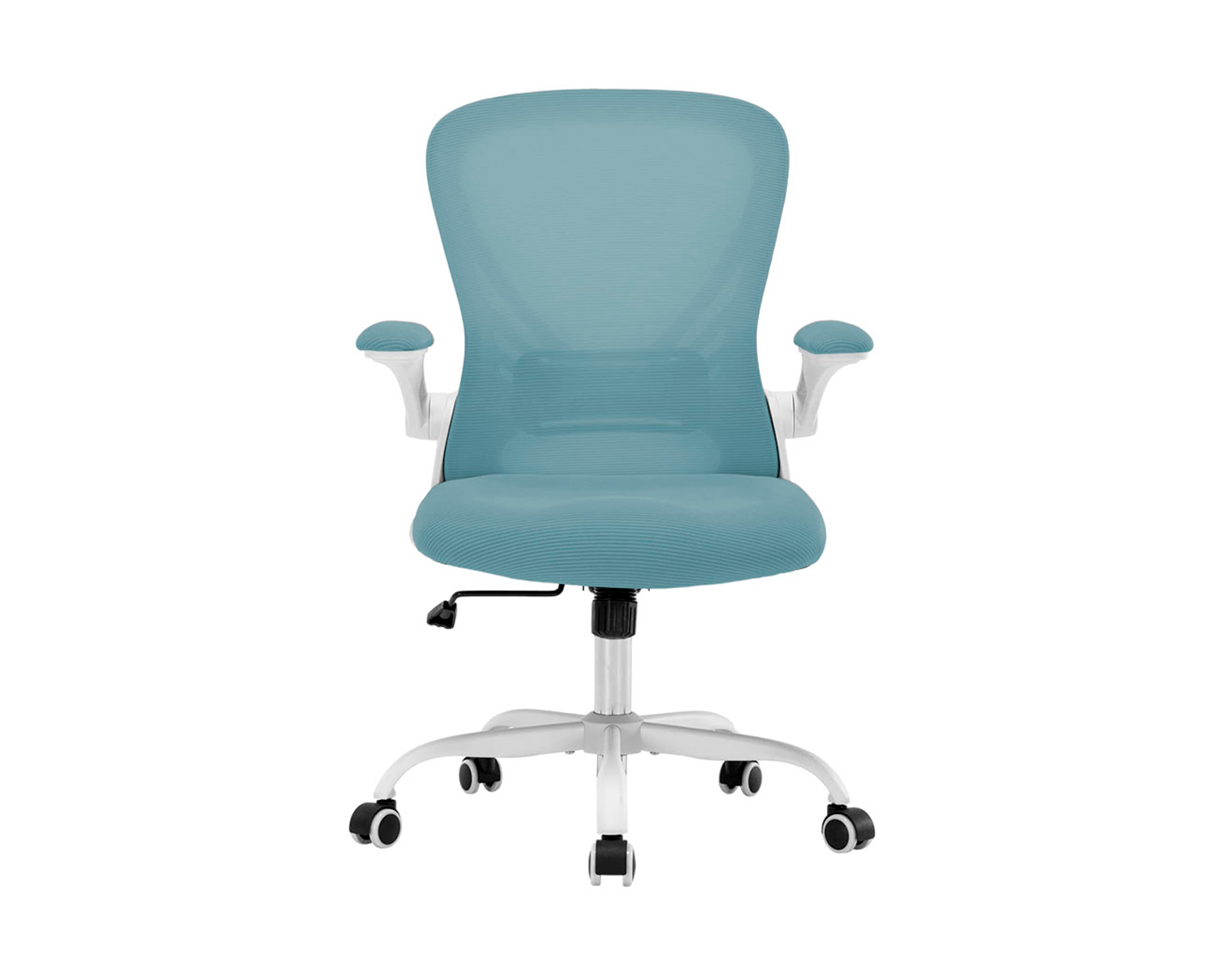 Foto 2 pulgar | Silla De Oficina Ergonómica Con Altura Ajustable Azul Bluelander