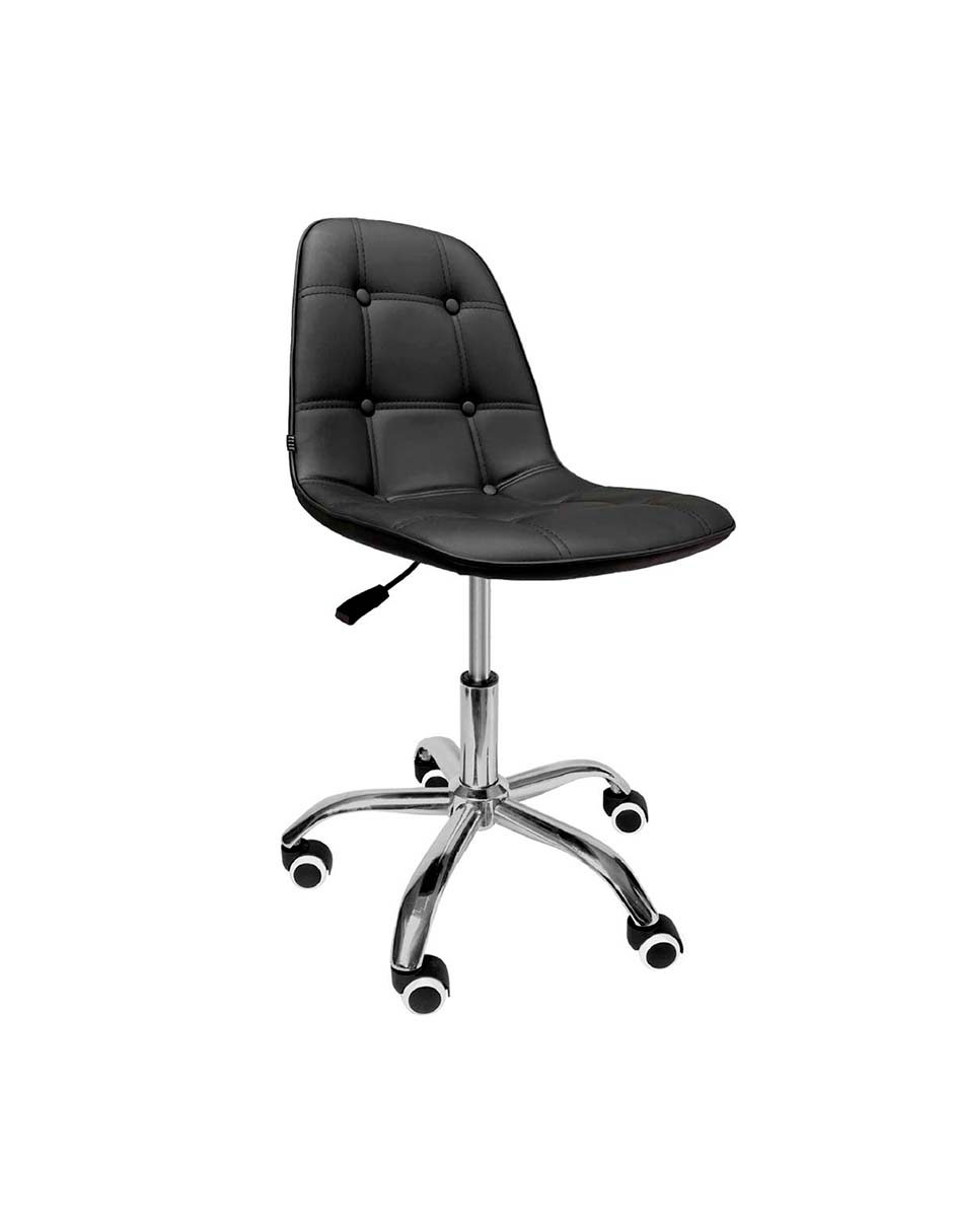 Foto 2 pulgar | Silla Oficina Vinipiel Ergonómica Moderna Ejecutiva