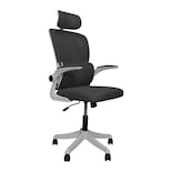 Silla de Oficina Vanlig Ejecutiva Ergonómica Giratoria Negra