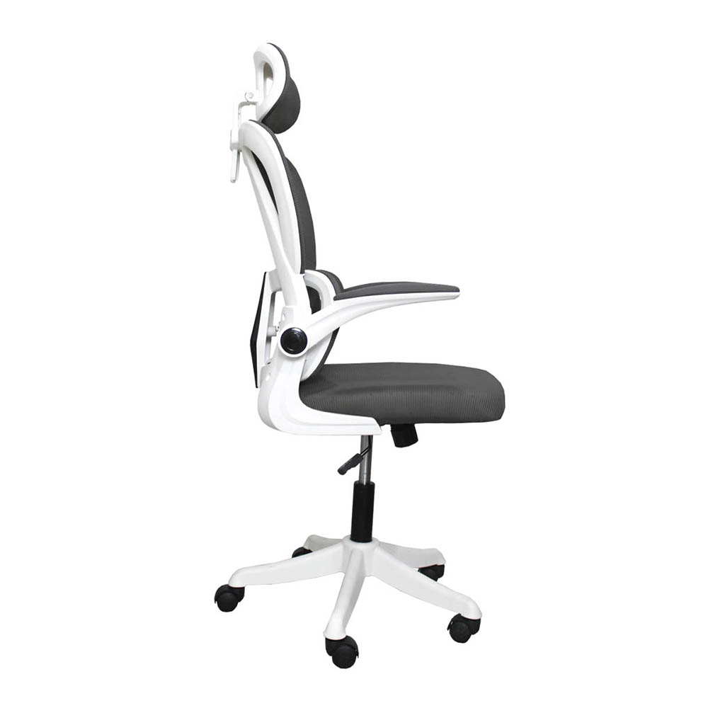 Foto 3 pulgar | Silla de Oficina Vanlig Ejecutiva Ergonómica Giratoria Negra