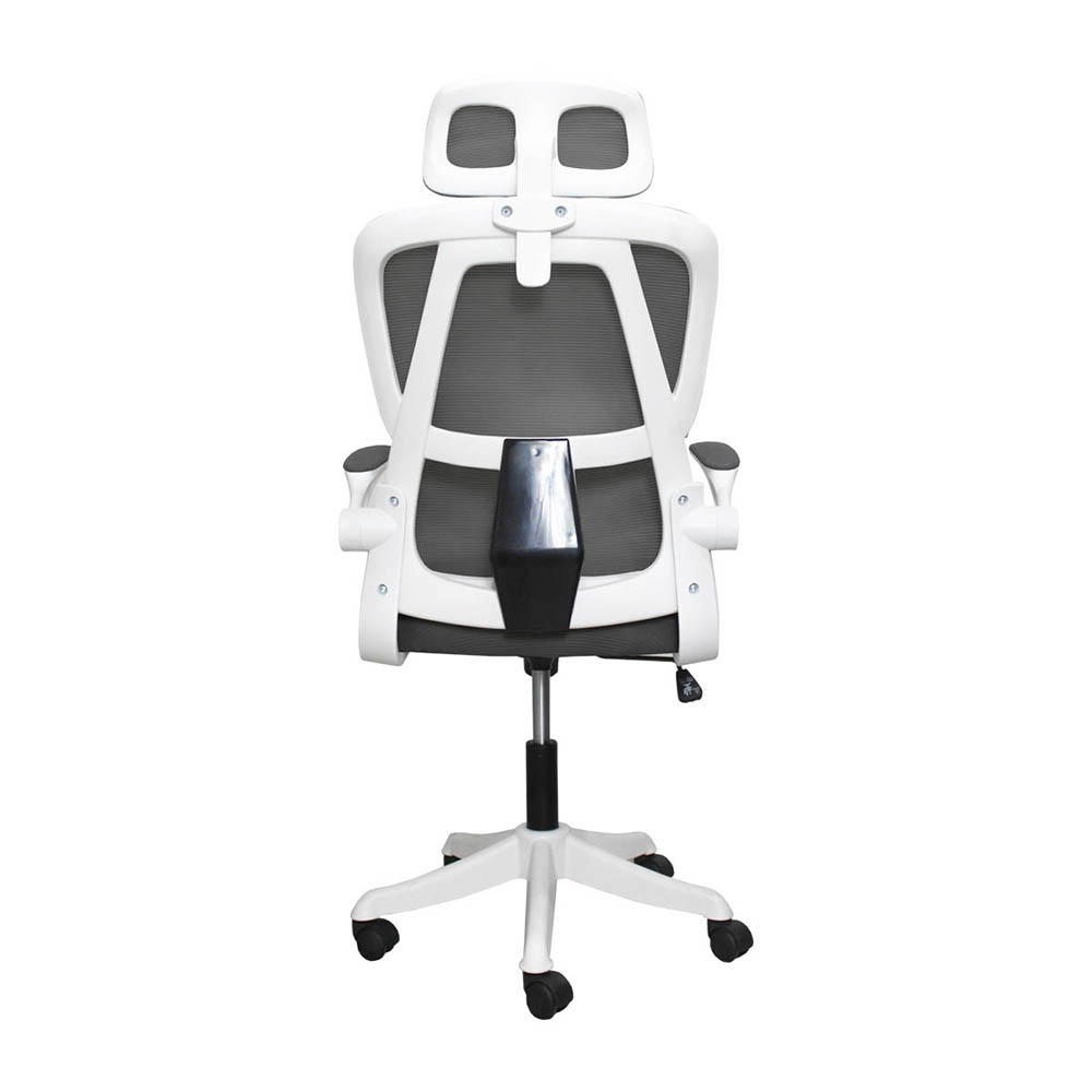 Foto 4 pulgar | Silla de Oficina Vanlig Ejecutiva Ergonómica Giratoria Negra